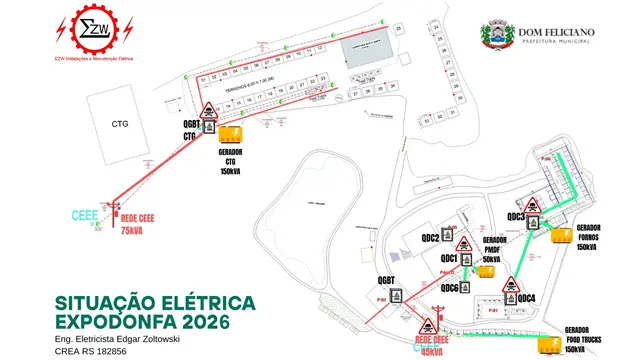 Fotografia de EXPODONFA 2026 - 0-PLANEJAMENTO E DIMENSIONAMENTO ELÉTRICO EXPO_2026